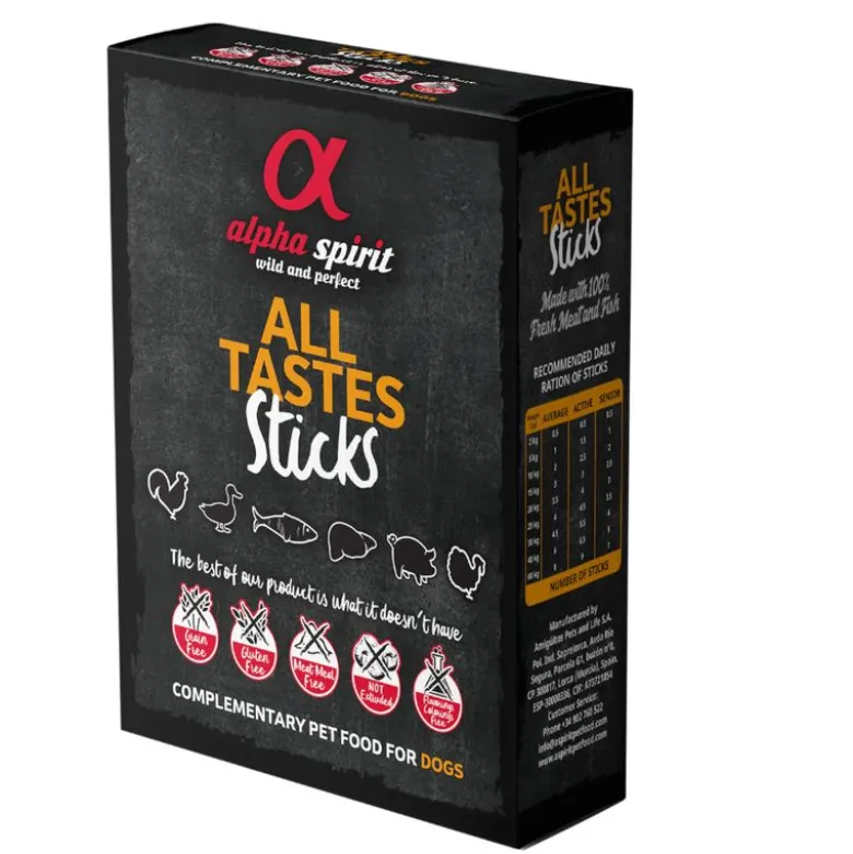 Alpha Spirit Sticks All 6 Tastes - Blandet pakke