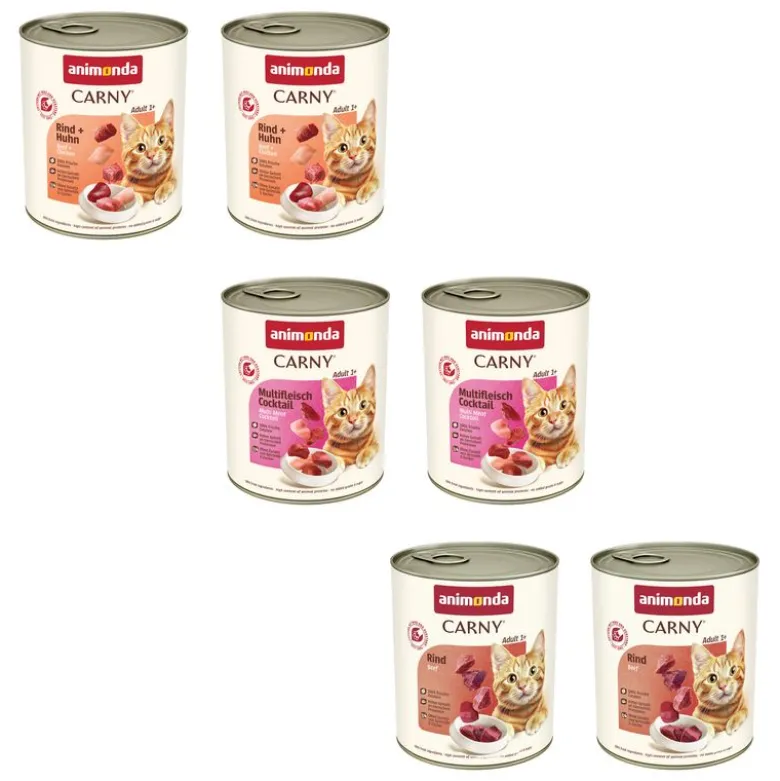 animonda Carny Adult 6 x 800 g