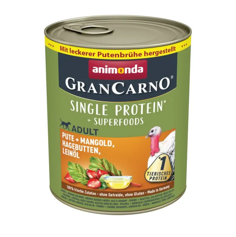 animonda GranCarno Adult Single Protein Superfoods 6 x 800 g