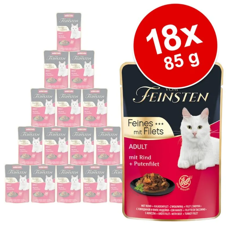 animonda Vom Feinsten Adult portionspose 18 x 85 g