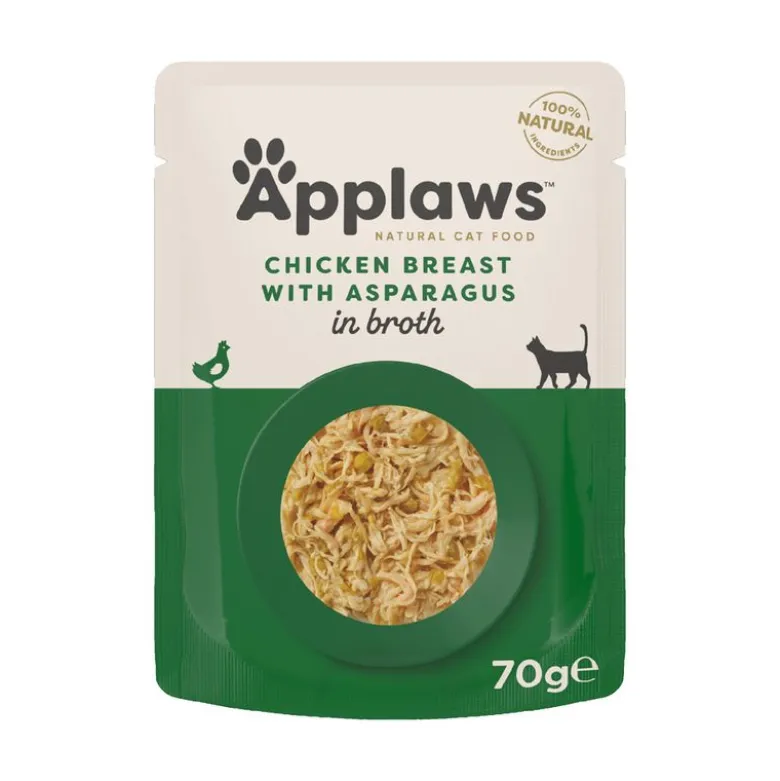 Applaws Natural i bouillon 12 x 70 g