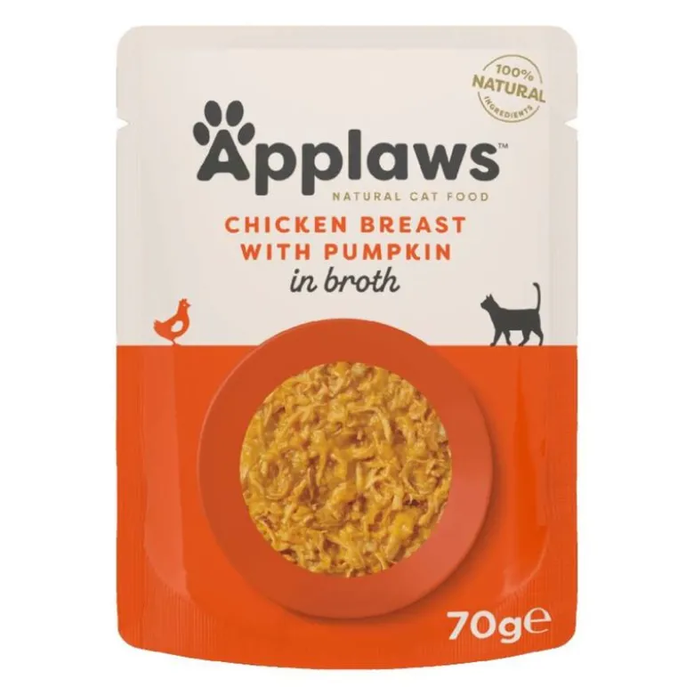 Applaws Natural i bouillon 12 x 70 g
