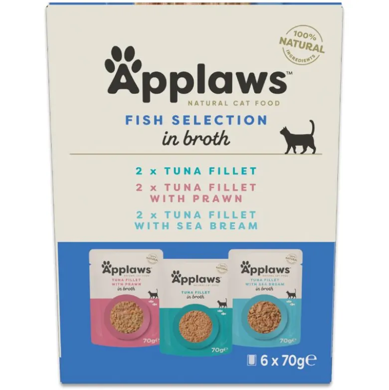 Applaws Pouch i bouillon 6 x 70 g
