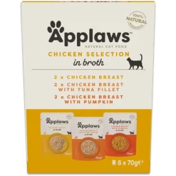 Applaws Pouch i bouillon 6 x 70 g