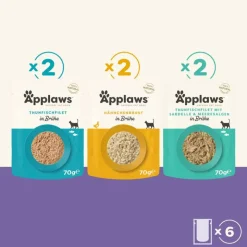 Applaws Pouch i bouillon 6 x 70 g