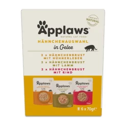 Applaws Pouch i gelé 6 x 70 g