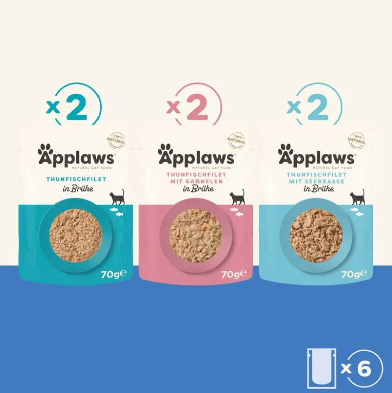 Applaws Pouch med bouillon Mix 12 x 70 g