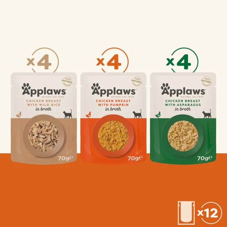 Applaws Pouch med bouillon Mix 12 x 70 g