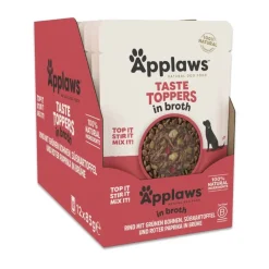 Applaws Taste Toppers Pouch i bouillon 12 x 85 g