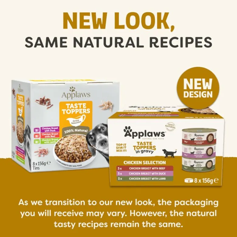 Applaws Taste Toppers 8 x 156 g