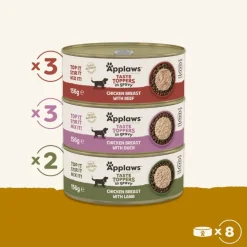 Applaws Taste Toppers 8 x 156 g