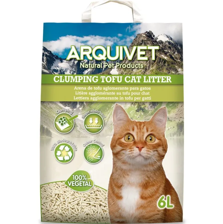 Arquivet klumpende kattegrus med tofu