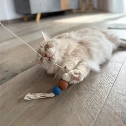Aumüller kattelegetøj Filoa macramé