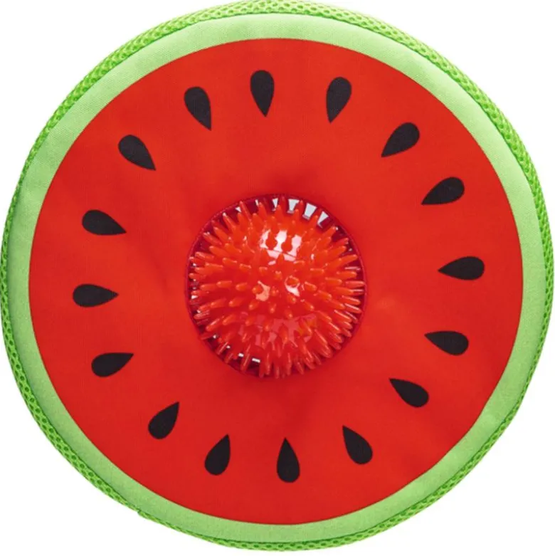 Beeztees hundelegetøj melon Spikie, rød