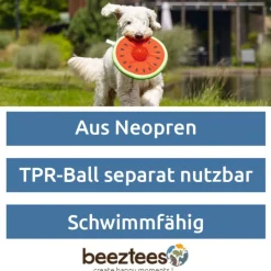 Beeztees hundelegetøj melon Spikie, rød