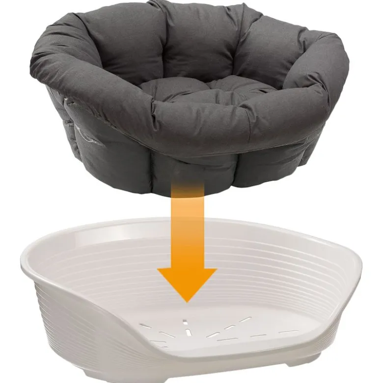 Betræk Sofa antracit til Ferplast kurv Siesta Deluxe (uden kurv)