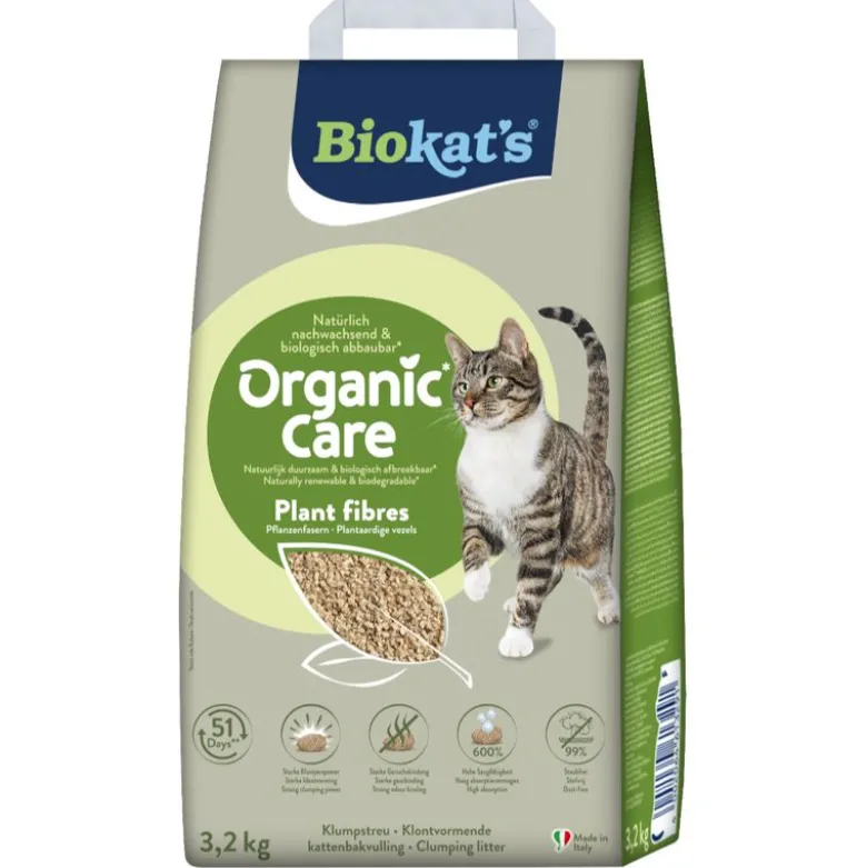 Biokat's Organic Care plantefibre