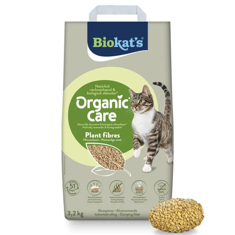 Biokat's Organic Care plantefibre