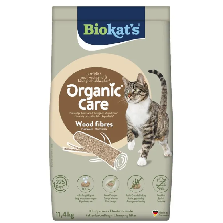 Biokat’s Organic Care Træfibre