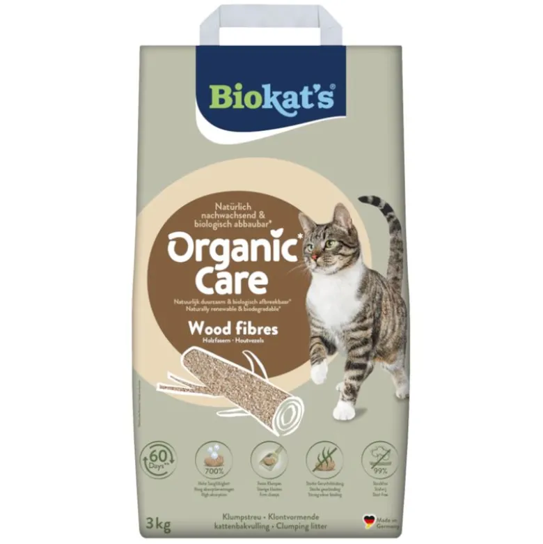 Biokat’s Organic Care Træfibre
