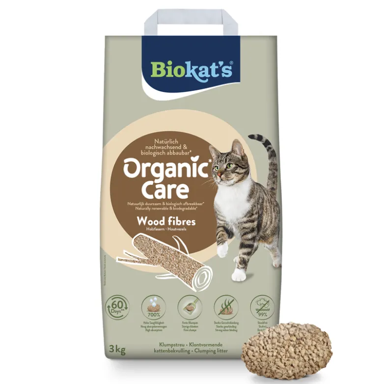 Biokat’s Organic Care Træfibre