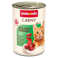 Blandet økonomipakke: 24 x 400 g Animonda Carny Adult
