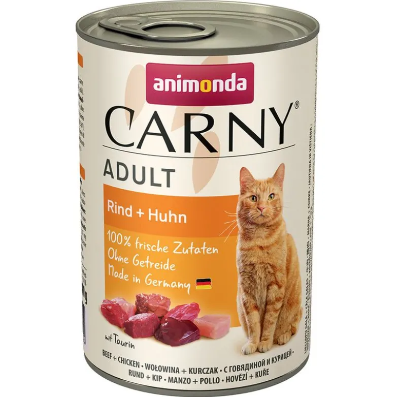 Blandet økonomipakke: 24 x 400 g Animonda Carny Adult