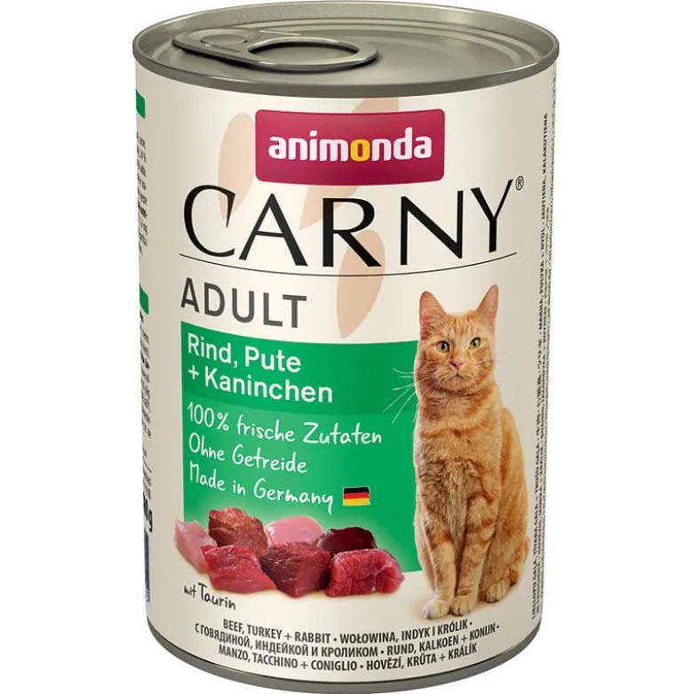 Blandet økonomipakke: 24 x 400 g Animonda Carny Adult