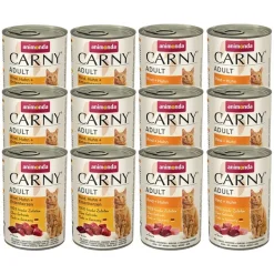 Blandet økonomipakke: 24 x 400 g Animonda Carny Adult