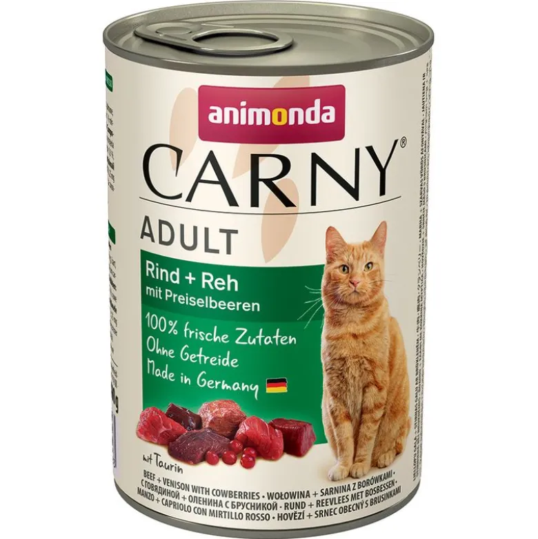 Blandet økonomipakke: 24 x 400 g Animonda Carny Adult