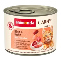 Blandet pakke: animonda Carny Adult 12 x 200 g