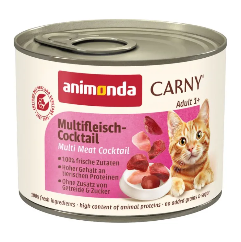 Blandet pakke: animonda Carny Adult 12 x 200 g