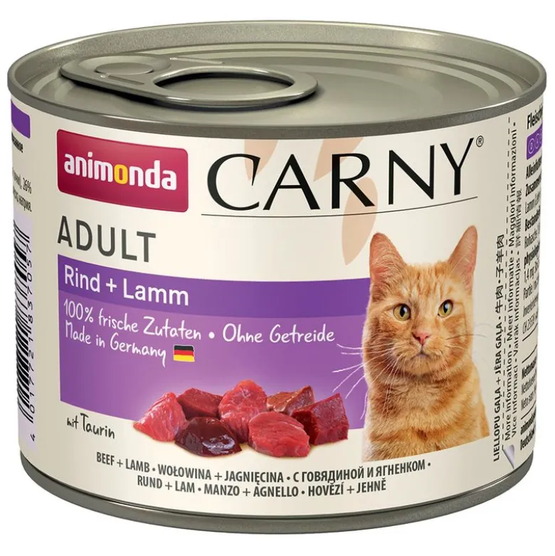 Blandet pakke: animonda Carny Adult 12 x 200 g