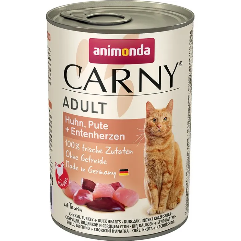 Blandet pakke: animonda Carny Adult 12 x 400 g
