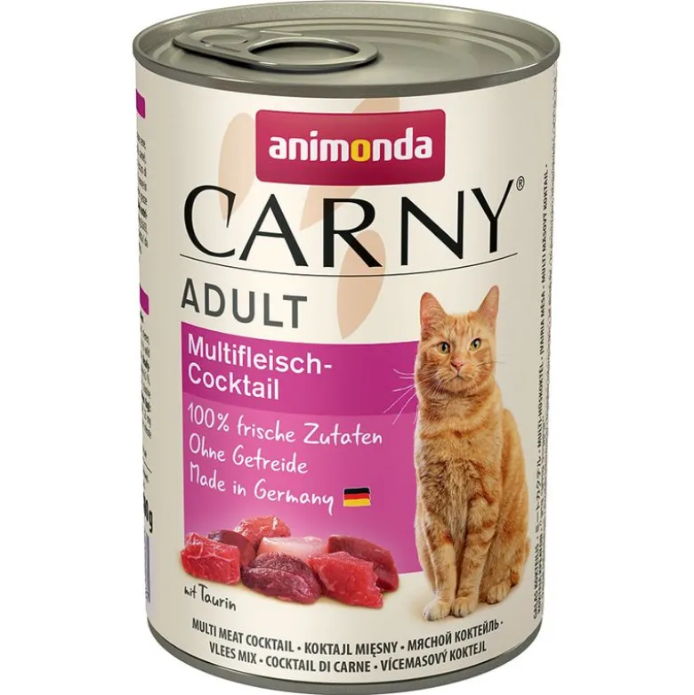 Blandet pakke: animonda Carny Adult 12 x 400 g