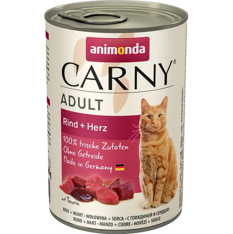 Blandet pakke: animonda Carny Adult 12 x 400 g