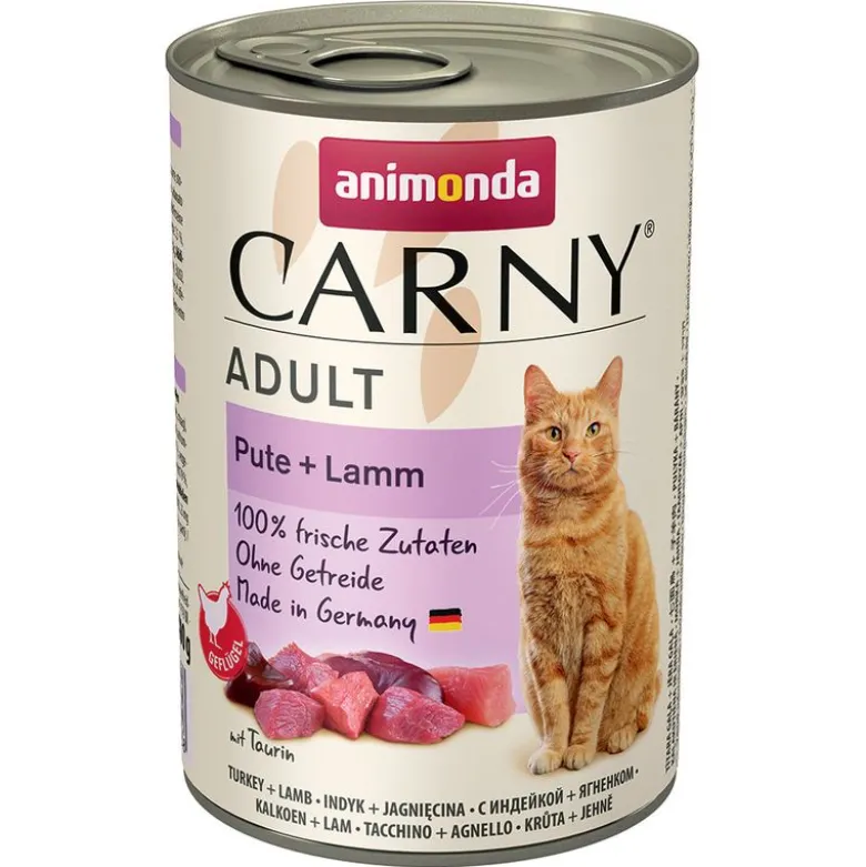 Blandet pakke: animonda Carny Adult 12 x 400 g