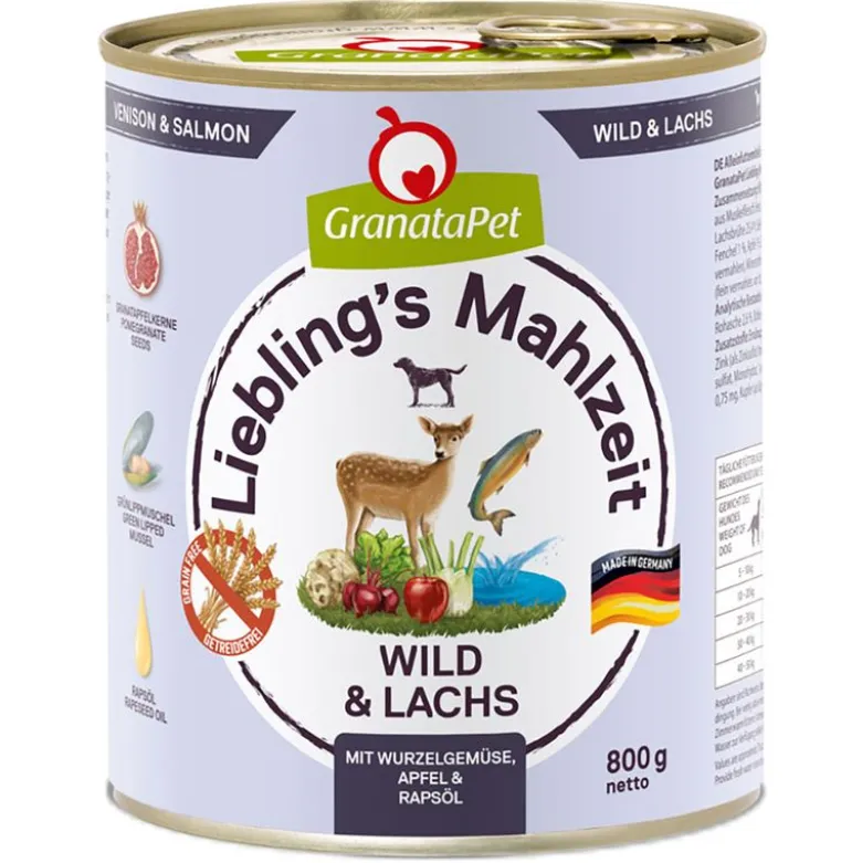 Blandet pakke: GranataPet Liebling's Mahlzeit 6 x 800 g