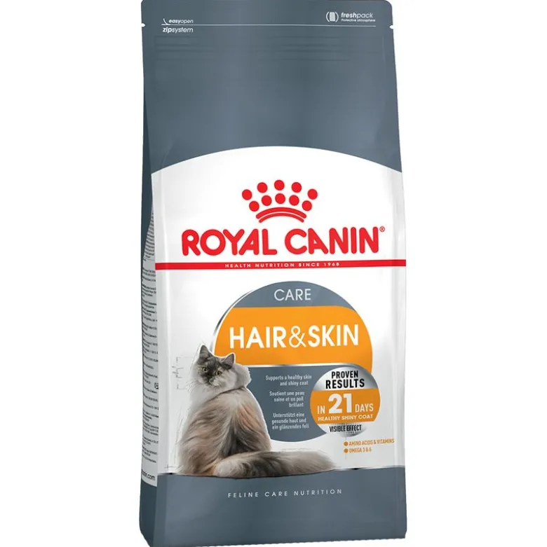 Blandet pakke: 2 kg Royal Canin kattetørfoder + 12 x 85 g Royal Canin i sauce