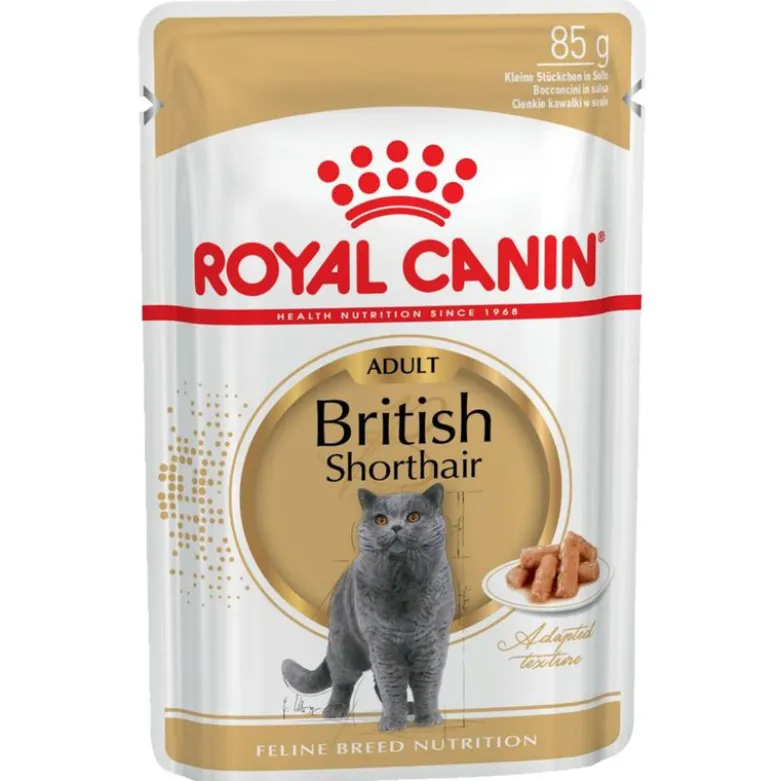Blandet pakke: 2 kg Royal Canin kattetørfoder + 12 x 85 g Royal Canin i sauce