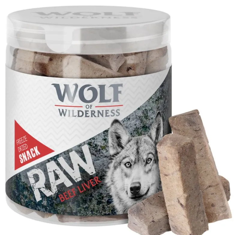Blandet pakke med 2 slags: Wolf of Wilderness - Raw Snacks