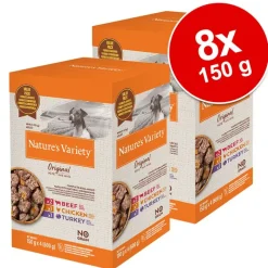 Blandet pakke: Nature's Variety Original Paté No Grain Mini 8 x 150 g