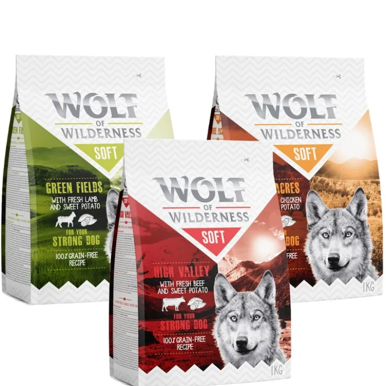 Blandet pakke: Wolf of Wilderness Adult