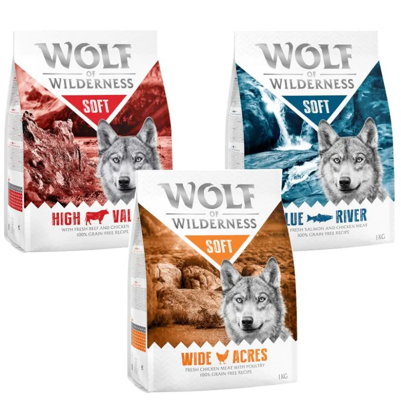 Blandet pakke: Wolf of Wilderness Adult