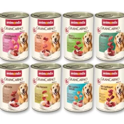 Blandet pakke: 48 x 400 g animonda GranCarno Original Adult