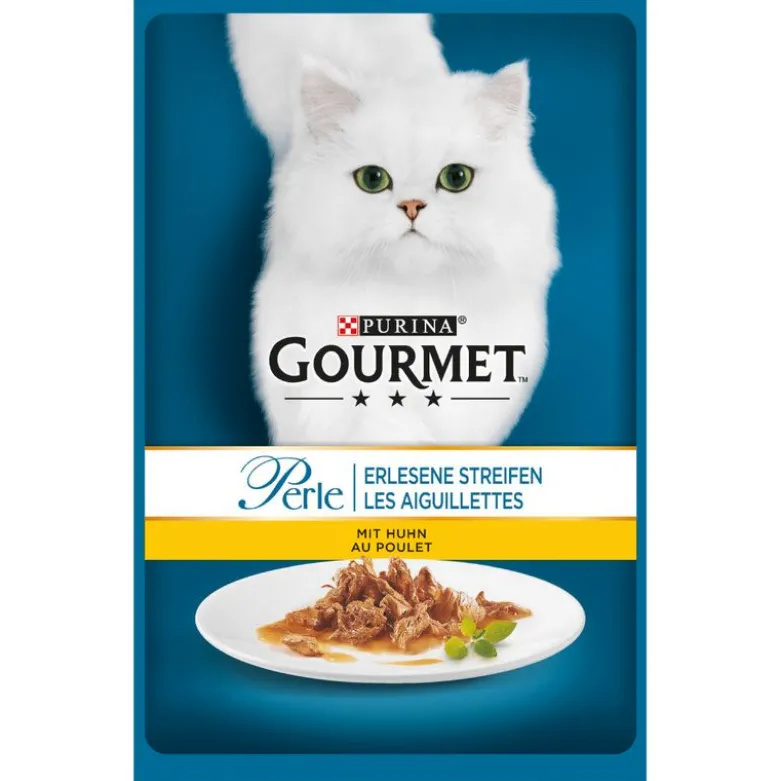Blandet pakke: 16 x 85 g Gourmet Perle