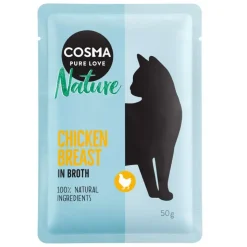 Blandet prøvepakke: Cosma Nature portionsposer