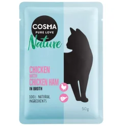 Blandet prøvepakke: Cosma Nature portionsposer