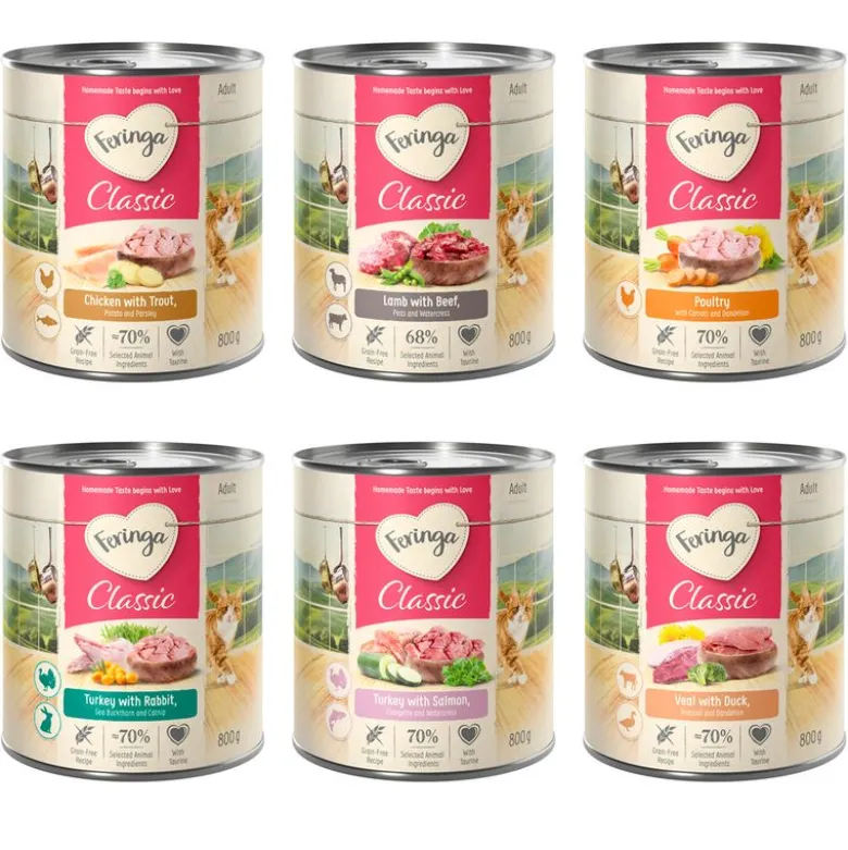 Blandet prøvepakke: Feringa Classic Meat Menu
