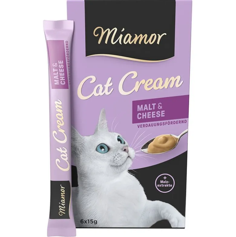 Blandet prøvepakke: Miamor Cat Snack Creams